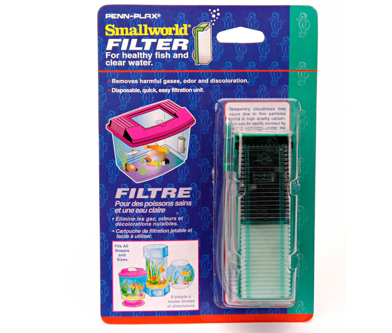 Penn-Plax Smallworld Water Filter Green