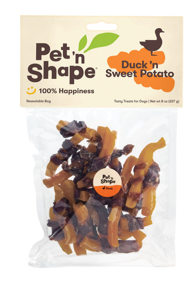 Pet 'N Shape Duck 'n Sweet Potato Dog Treat 8 oz