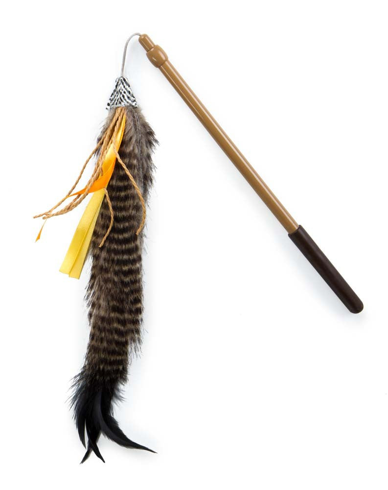 Petlinks Safari HappyNip Fly Wild Wand Catnip Toy Multi-Color