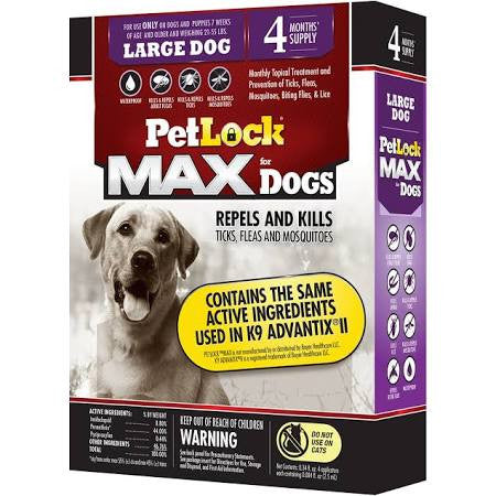Petlock Max Lg Dog 4ct {L+1}183035 818145016929
