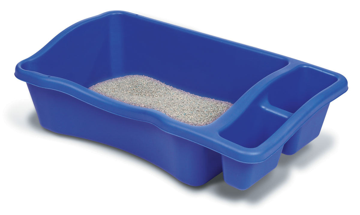 Doskocil Petmate Giant Bleached Linen Litter Pan With Caddy Giant 34.7 X 19.5 X 9.75 029695220401 Pets Warehouse