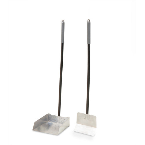Petmate Clean Response Aluminum Spade & Pan Black/Silver LG - Dog