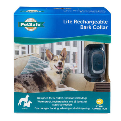 PetSafe Lite Rechargeable Bark Dog Collar Navy Blue One Size