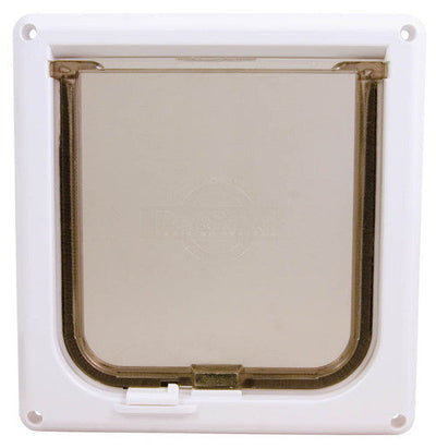PetSafe Lockable Cat Flap White Grey