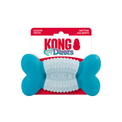 KONG Duets Dental Bone Dog Toy Medium/Large 035585506241