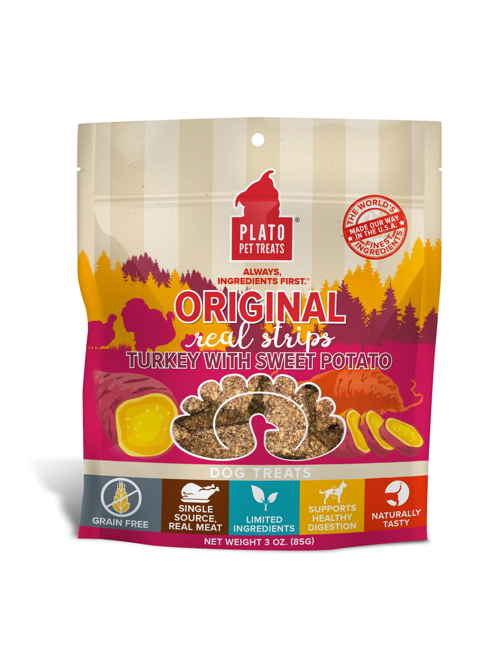 Plato D Strp Gf Tky Swpot 3oz {L+} 850002221435