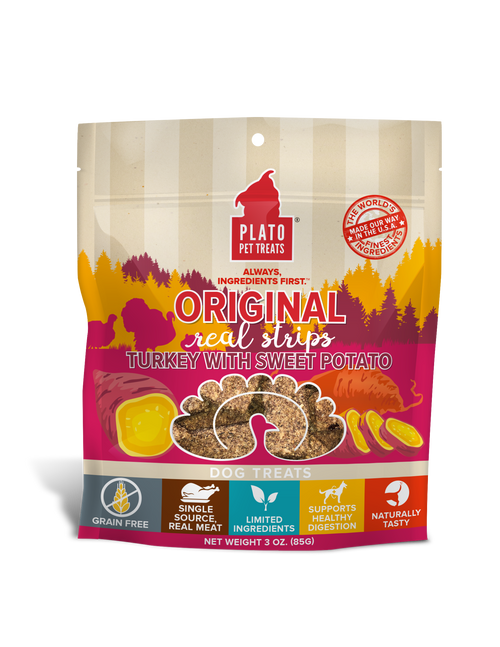 Plato D Strp Gf Tky Swpot 3oz {L + } - Dog