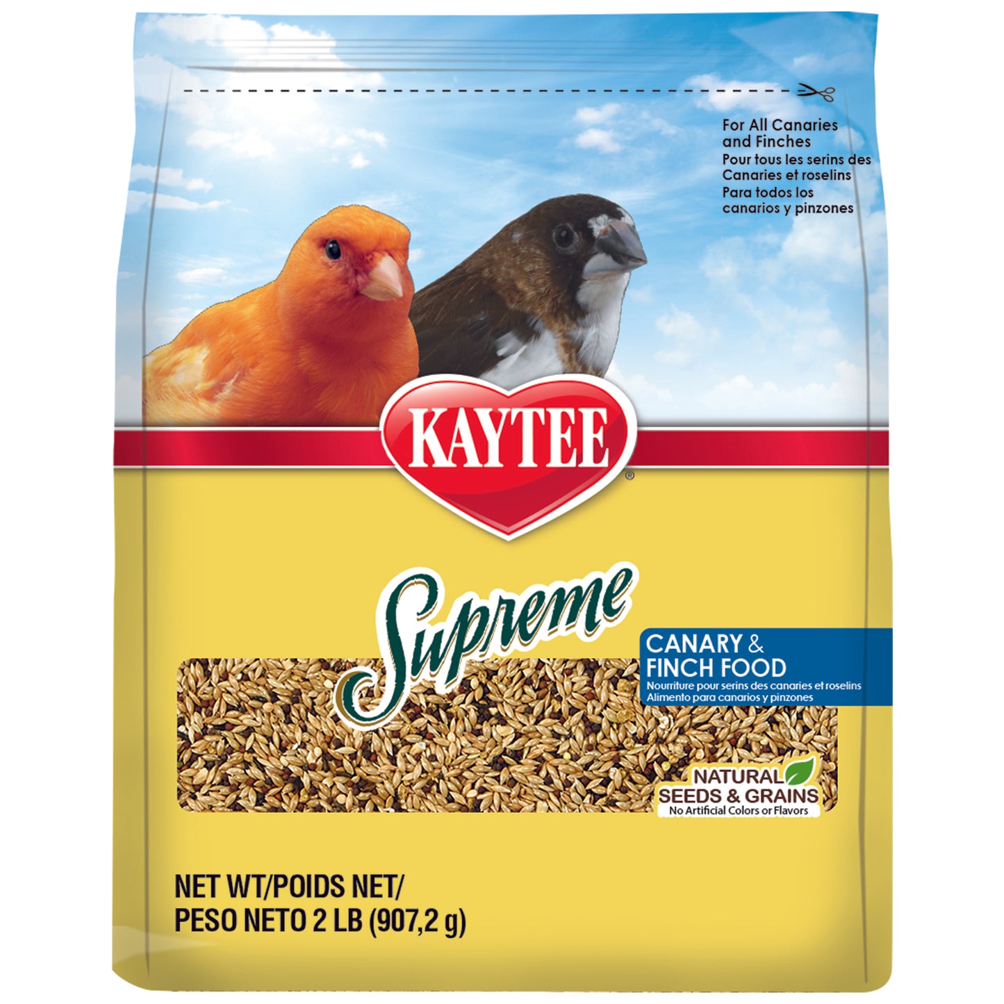 Kaytee Supreme Canary & Finch Food 2 lb 071859006192