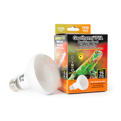 Galapagos Geotherm UVA Basking Spot Heat Lamp 75 W 759834057123
