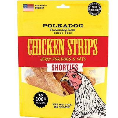 Polka D Ckn Strp Jrky Short 3oz {L + } - Dog