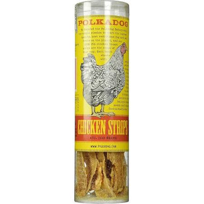 Polka Dog Chicken Strips Jerky 4oz {L + x}