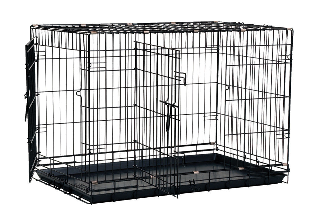 Precision Pet Products 2 Door Great Crate for Dog Black 48 in