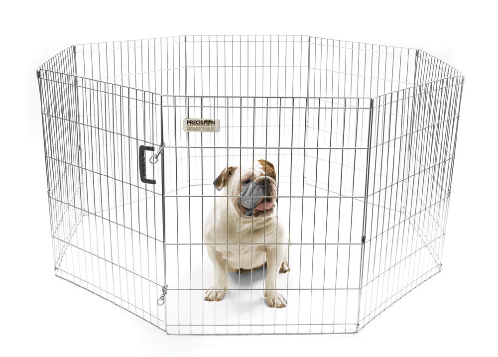 Precision Exercise Pen Silver 30 in