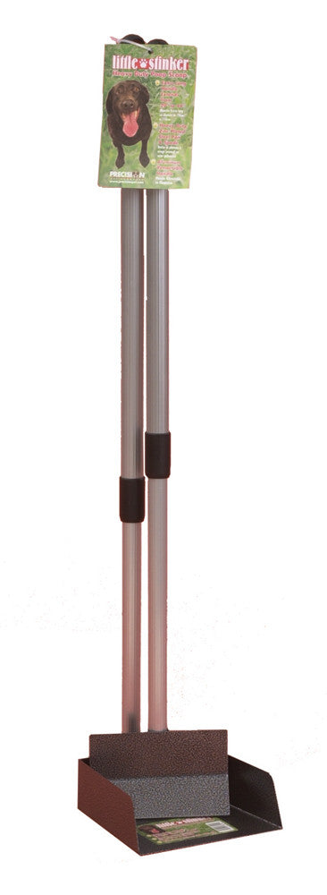 Precision Little Stinker Poop Scoop with Spade Black/Silver LG