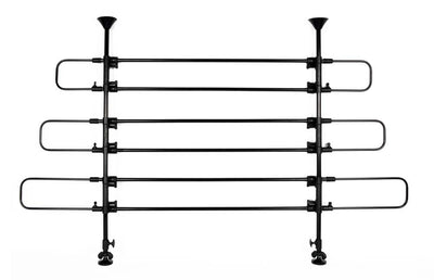 Precision Universal 6-Bar Vehicle Pet Barrier Black One Size