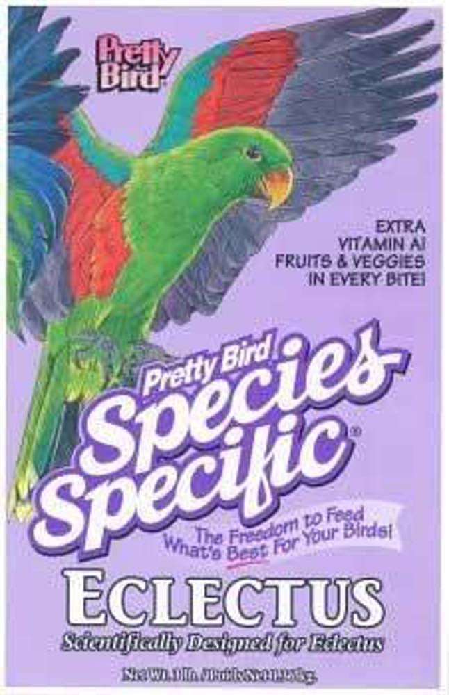 Pretty Bird International Species Specific Eclectus Pelleted Bird Food 8 lb