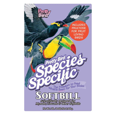Pretty Bird International Species Specific Softbill Pelleted Bird Food 8 lb