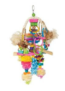 Prevue Bodacious Bites Bird Toy - Explosion {L - b}480170