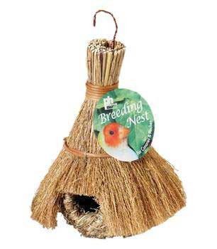 Prevue Finch Tiki Hut Nest {L + b}480297 - Bird