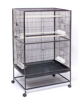 Prevue Flight Cage Large Floor 31x20x53"H {L-1}480236 048081000403