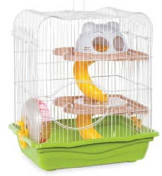 Prevue Hamster Haven Small Cage 4pk 14"L10 1/2"W16"H {L-b}480260 048081020036
