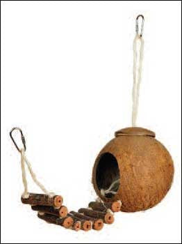 Prevue Naturals Coco Hideaway With Ladder {L+b}480207 048081628010