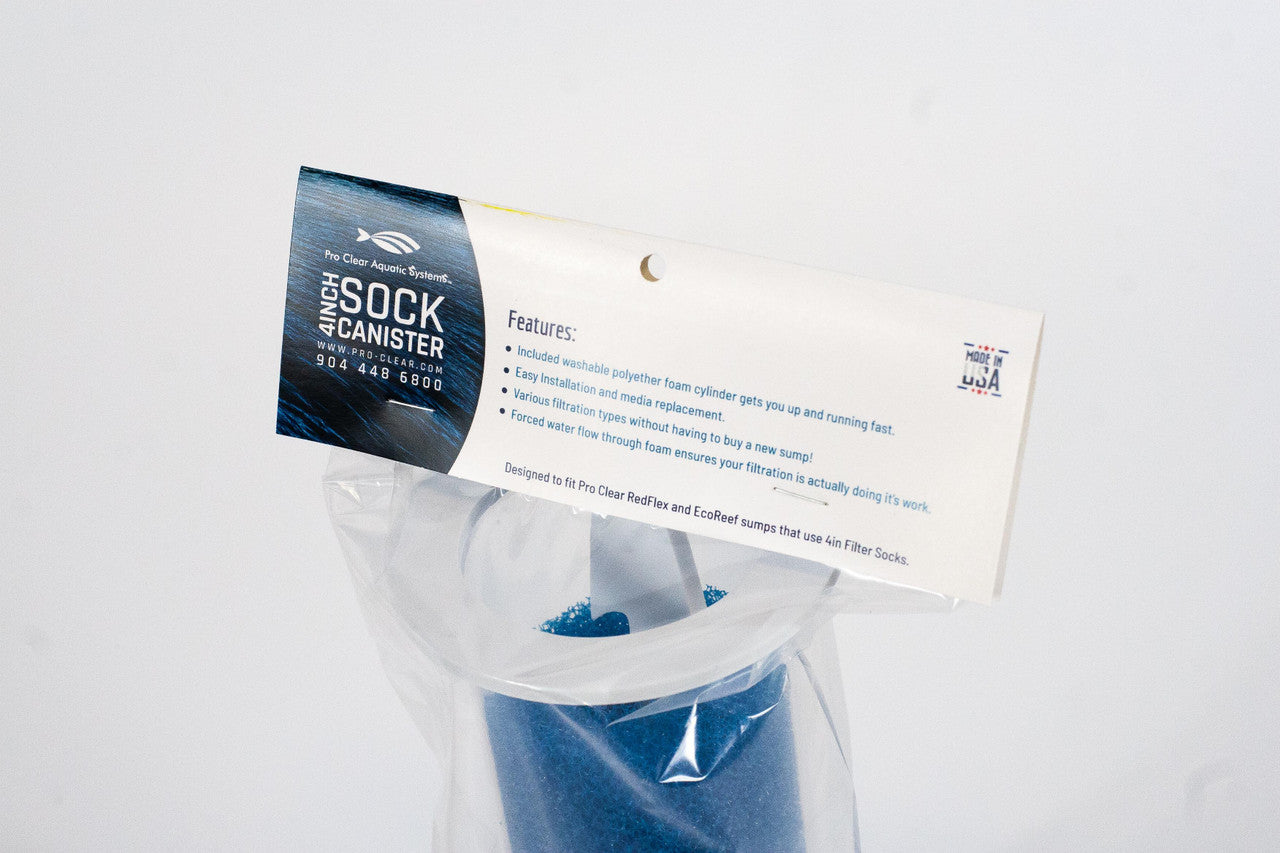 Pro Clear Aquatic Systems Sock Canister Filter 4in