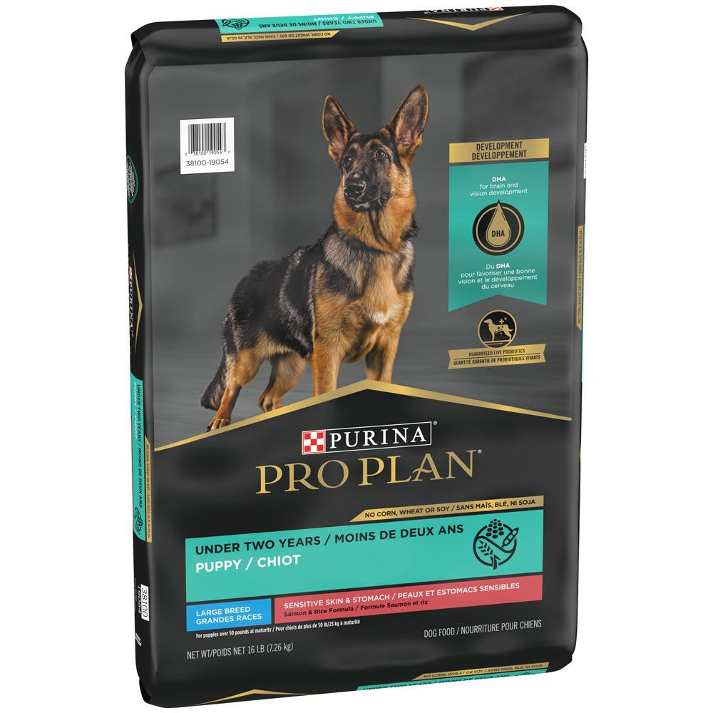 Pro Plan Develop Sensitive Senior Large Breed Puppy 16 lb 038100190543