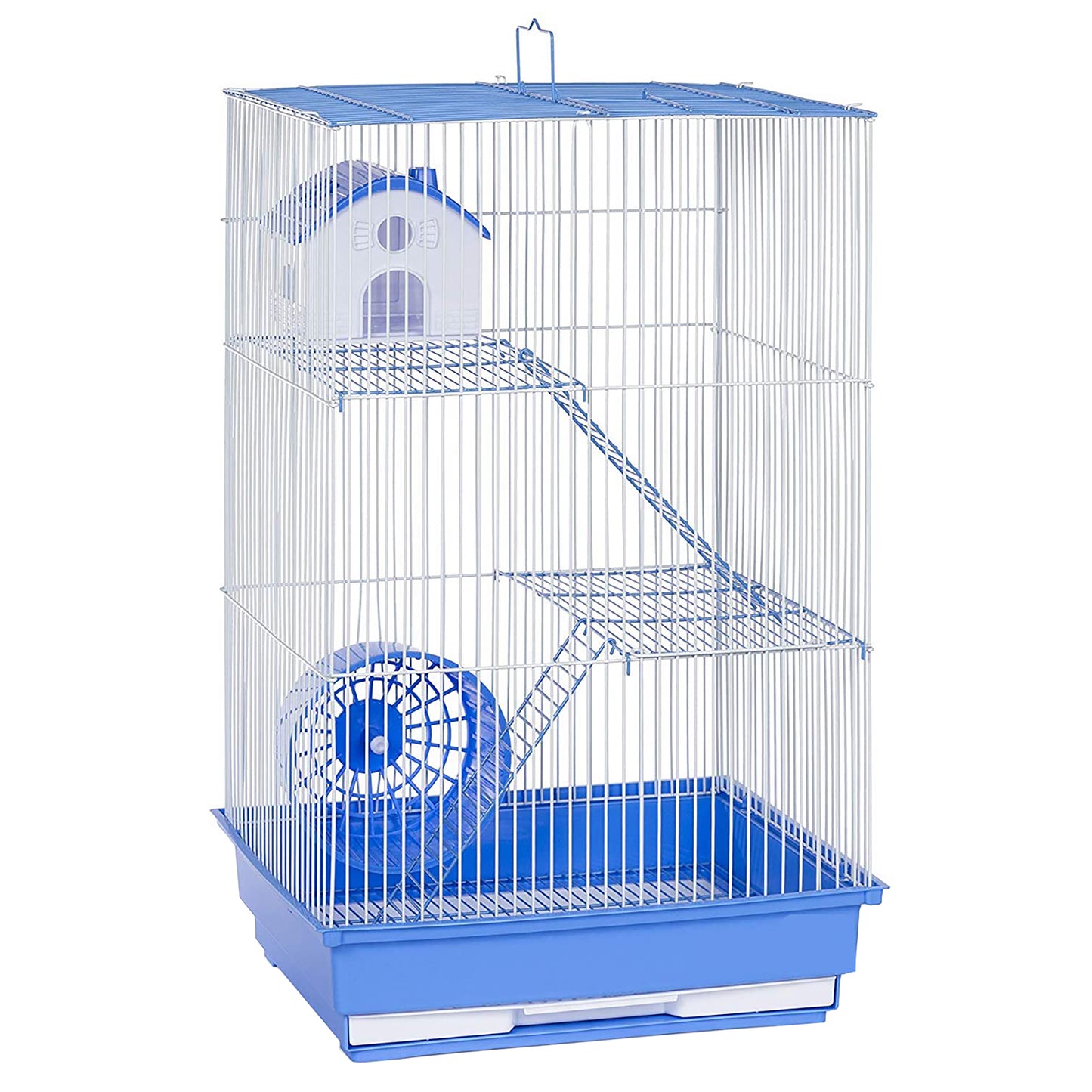 A & E Cages Nibbles Hamster & Gerbil Cage Tall 3-Level 4ea/14In X 11In X 22 in, 4 pk 644472014853