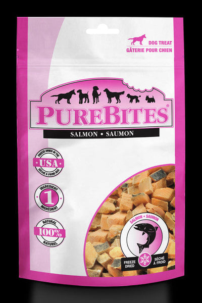 Pure Bites Salmon Freeze Dried Treats 2.47oz {L + 1} 789102 - Dog