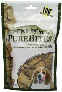PureBites Beef/Liver Freeze Dried Treats 4.2 oz. {L + b}789002 - Dog