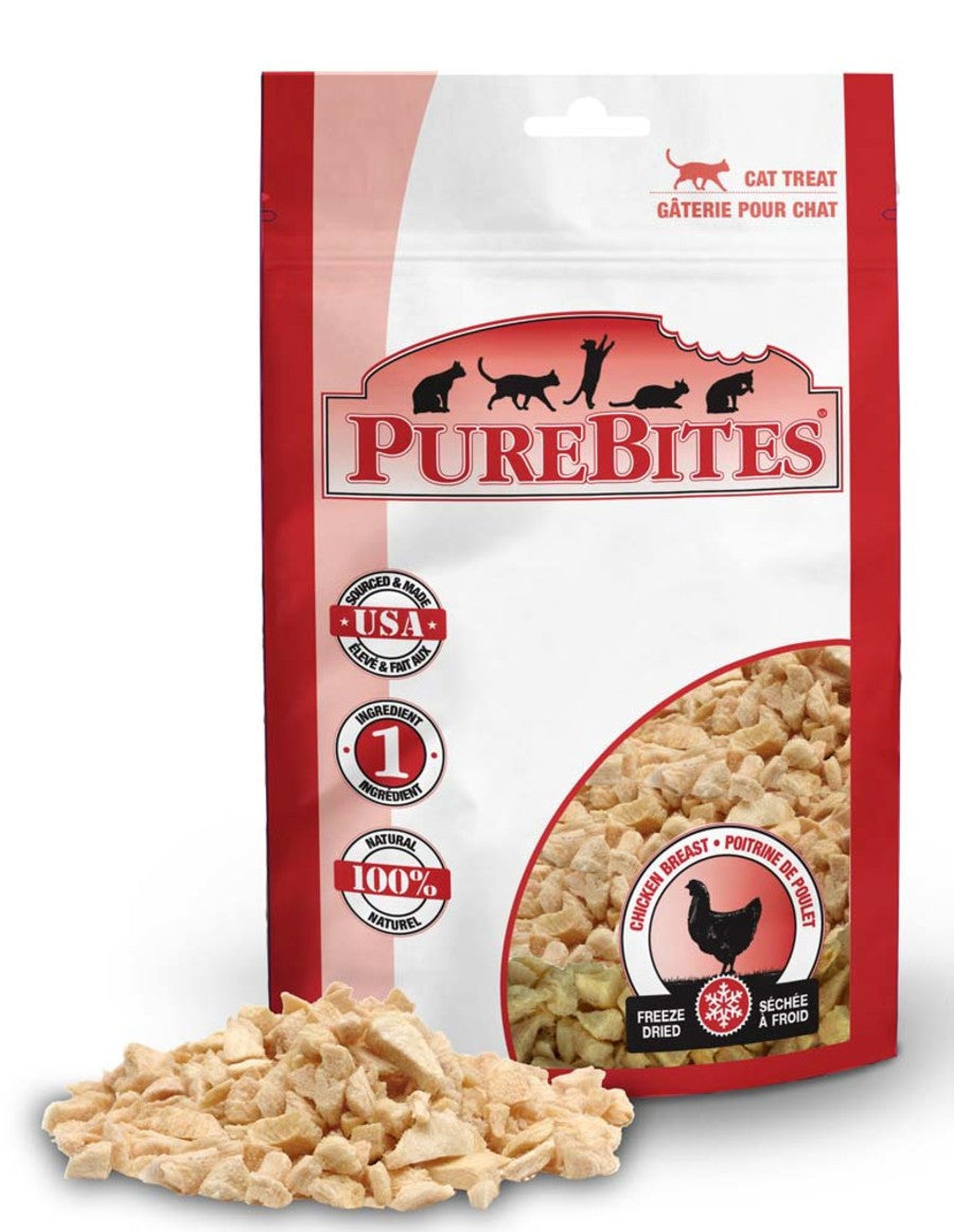 PureBites Freeze Dried Chicken Breast Cat Treats 1.09 oz