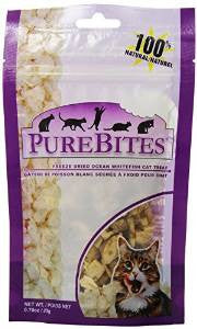 PureBites Ocean Whitefish 0.70oz/ 20g - Value Size Cat Treats {L + b}789028 - Dog