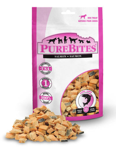 PureBites Salmon Cat or Dog Treats 1.16 oz