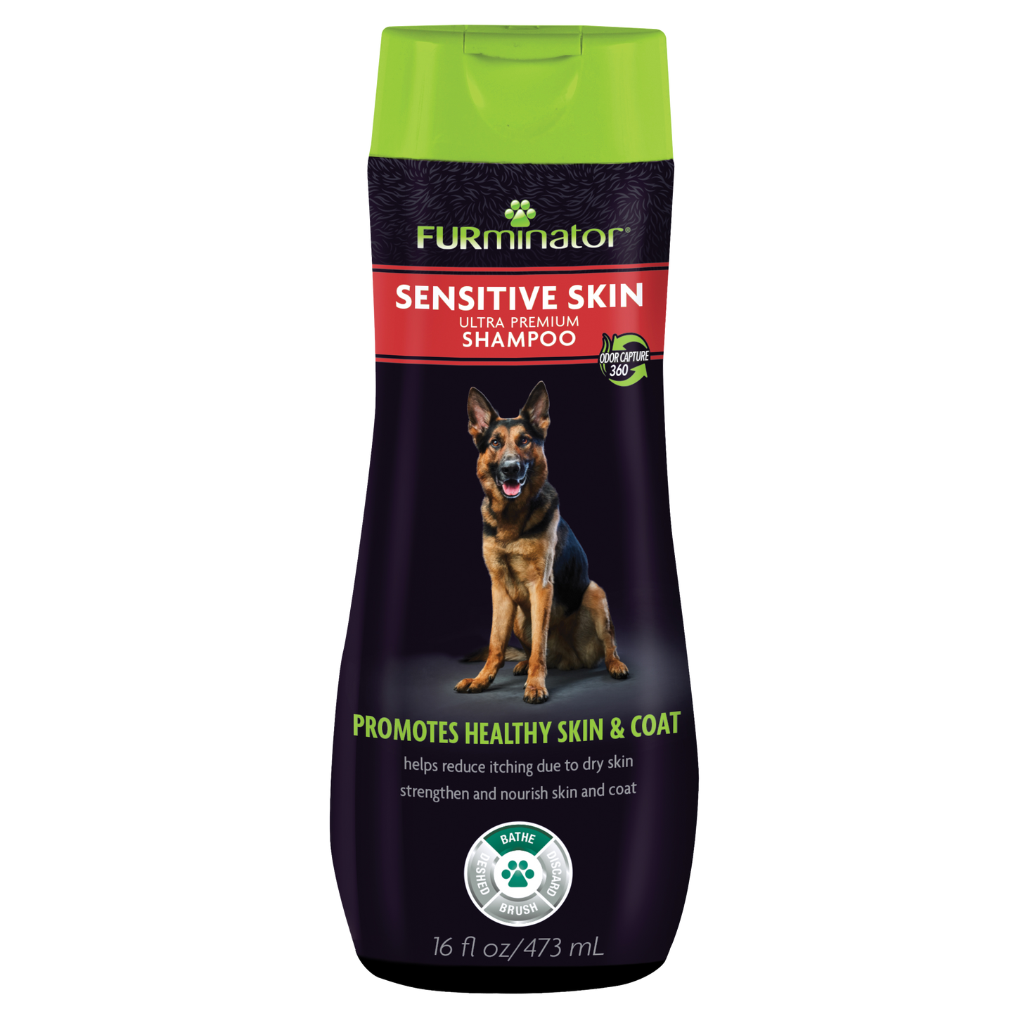 FURminator Sensitive Skin Ultra Premium Shampoo 16 oz 811794933197