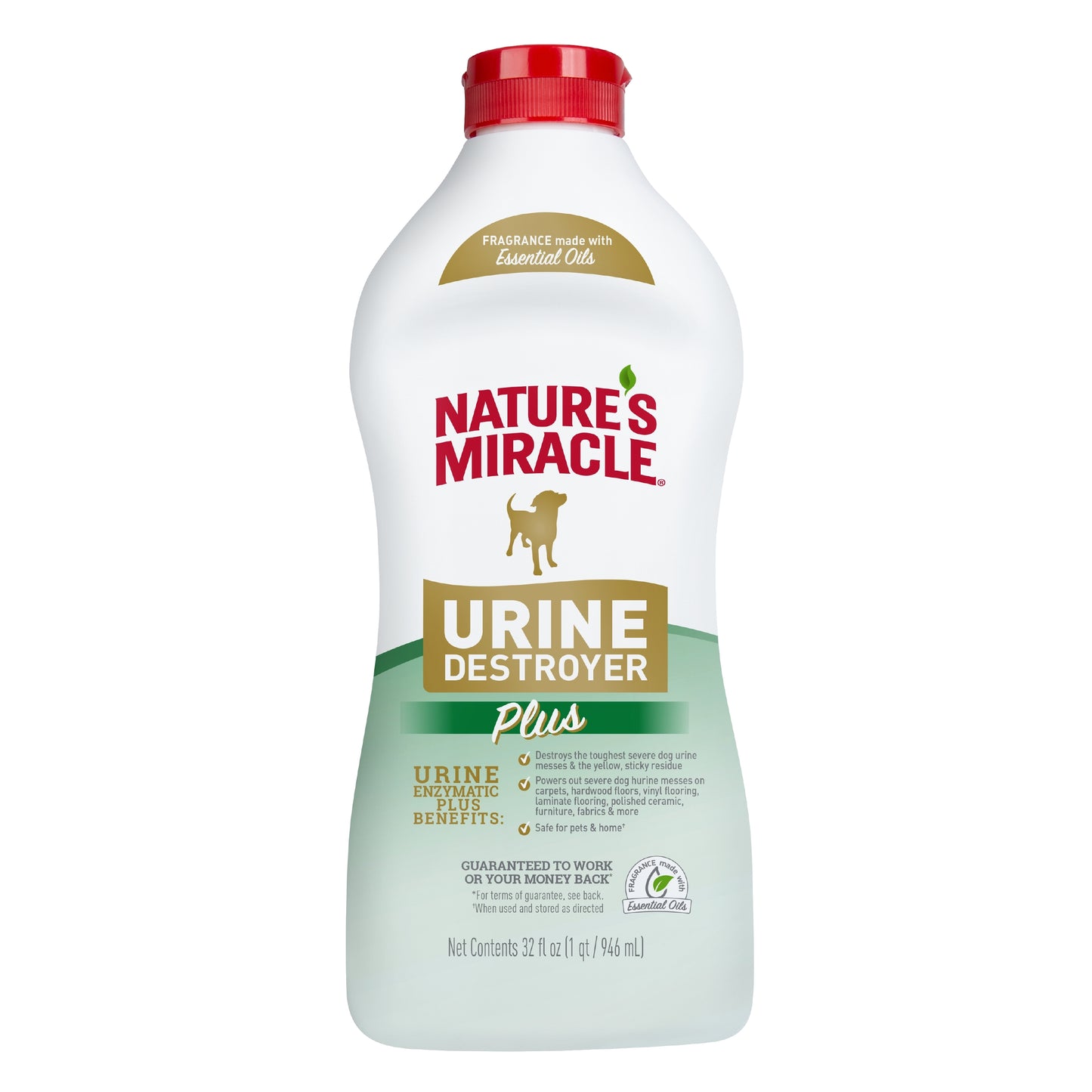 Nature's Miracle Dog Urine Destroyer Plus Squeeze 32 oz 018065983688
