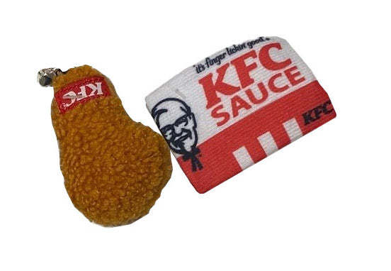 Spot Kentucky Fried Chicken Sauce Pack/Drumstick w/ Catnip 2 pk 077234332214