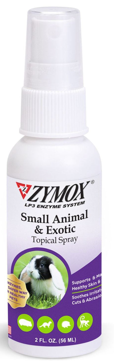 Zymox Small Animal & Exotic Topical Solution Spray 2 oz 667334440003