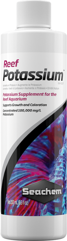 Seachem Laboratories Reef Potassium Supplement 250Ml|8.5 oz 000116013062