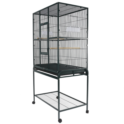 A & E Cages Flight Cage and Stand Green 31In X 20 in 644472014921