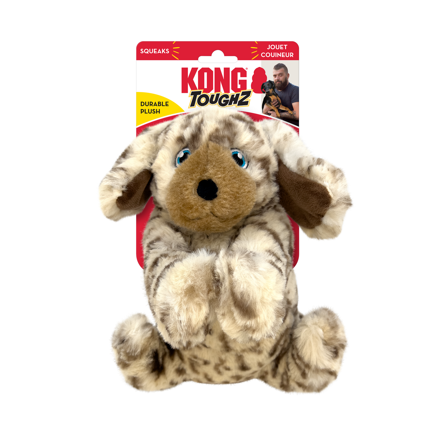 KONG Toughz Dog Toy Pup Medium 035585505893