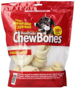 Rawhide Express Value Pack White Assorted 1lb {L - 1}105277 - Dog