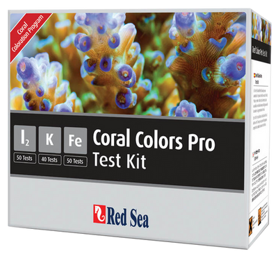 Red Sea Coral Colors Pro Test Kit - Aquarium