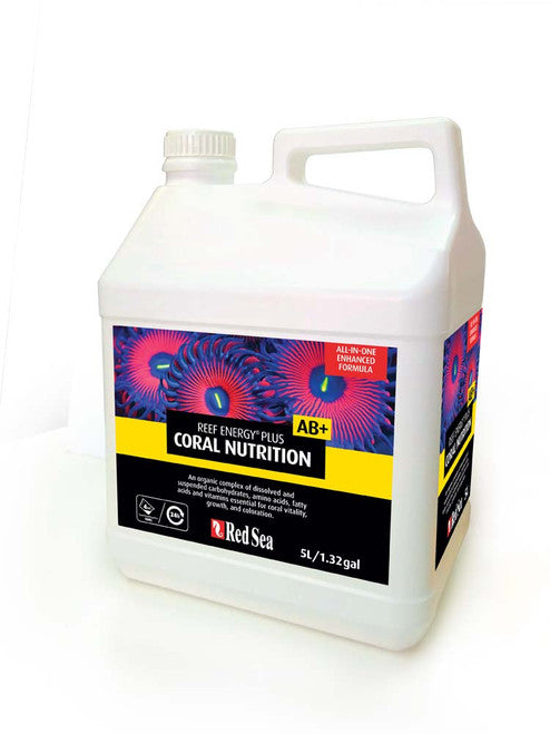 Red Sea Reef Energy Plus AB + Coral Nutritional Supplement 1.32 gal - Aquarium