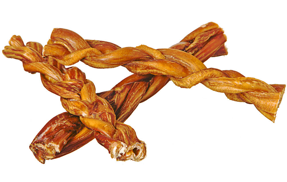Redbarn Braided Bully Stick Dog Treat 7in 20ct