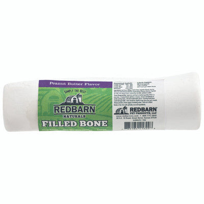 Redbarn Naturals Filled Bone Dog Treat Peanut Butter LG 15ct