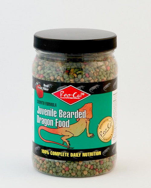Rep - Cal Research Labs Growth Formula Juvenile Bearded Dragon Dry Food 12 oz - Reptile