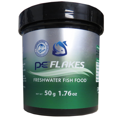 Piscine Energetics Freshwater Flakes Fish Food 1.76 oz 824123402028