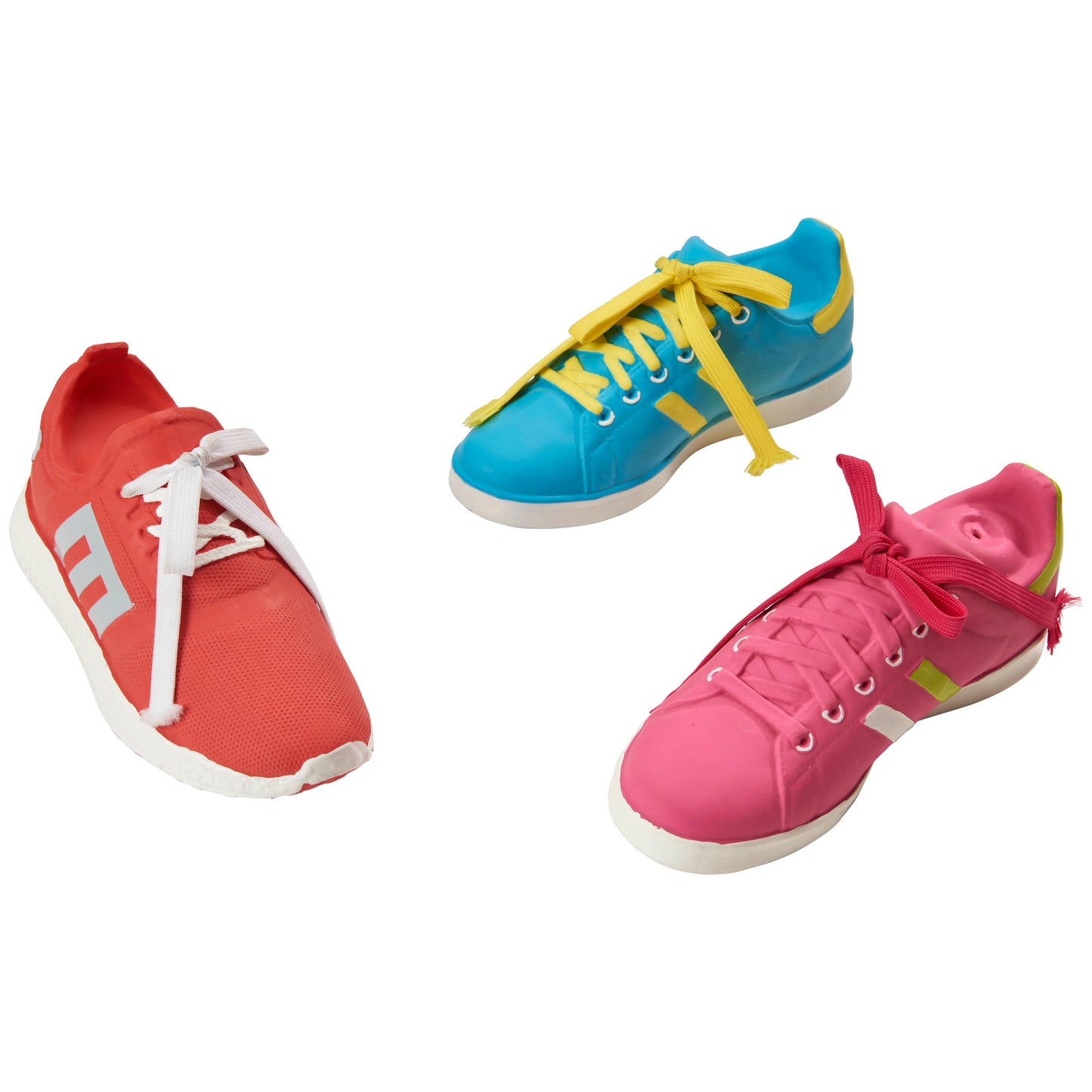 Spot Latex Shoes Dog Toy Assorted Color 9 in 077234548738