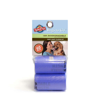 Royal Pet Rolled Doggy Pick Up Refill Bags Blue 60 Count